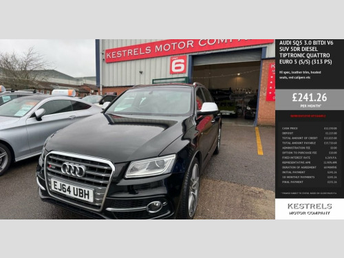 Audi SQ5  3.0 BiTDI V6 SUV 5dr Diesel Tiptronic quattro Euro 