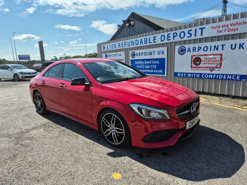 Mercedes-Benz CLA  1.6 CLA180 AMG Line Coupe 7G-DCT Euro 6 (s/s) 4dr