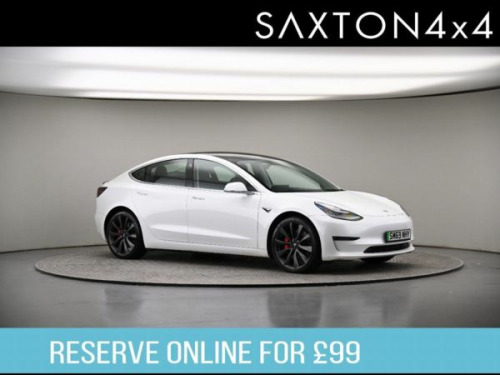 Tesla Model 3  Dual Motor Performance Saloon 4dr Electric Auto 4WDE (Performance Upgrade)