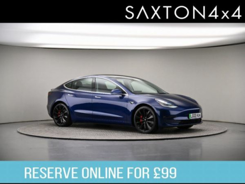 Tesla Model 3  Dual Motor Performance Saloon 4dr Electric Auto 4WDE (Performance Upgrade)