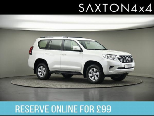 Toyota Land Cruiser  2.8D Active Auto 4WD Euro 6 (s/s) 5dr (7 Seat)