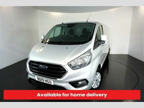 Ford Transit Custom  2.0 300 LIMITED P/V L2 H1 5d-1 OWNER FROM NEW-LOW MILEAGE-HEATED SEATS-BLUE