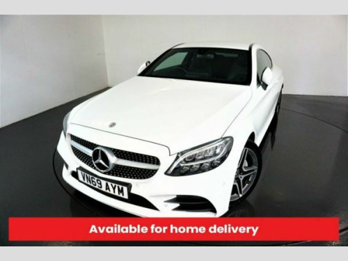 Mercedes-Benz C-Class  1.5 C 200 AMG LINE 2d AUTO-2 OWNER CAR-HEATED HALF LEATHER-REVERSE CAMERA-A