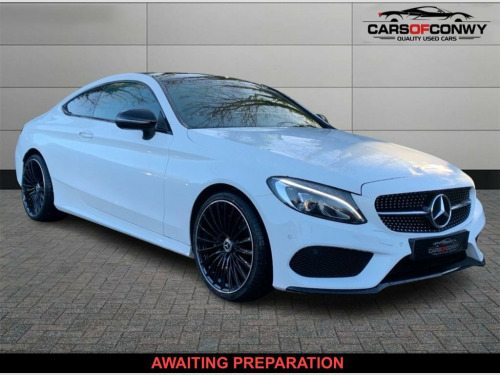 Mercedes-Benz C-Class  2.1 C220d AMG Line (Premium) Coupe 2dr Diesel G-Tr