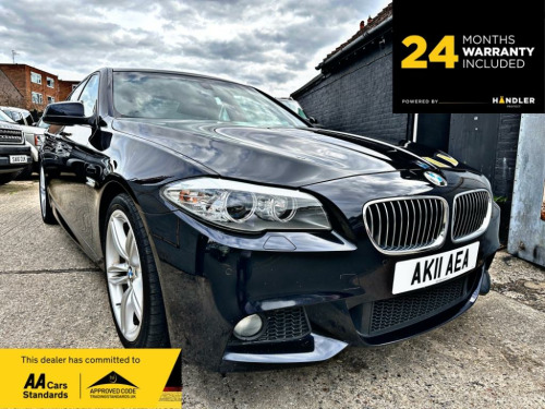 BMW 5 Series  3.0 525d M Sport Euro 5 4dr