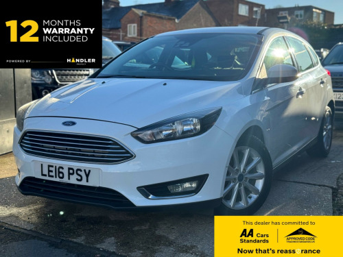 Ford Focus  1.6 Titanium Hatchback 5dr Petrol Powershift Euro 6 (125 ps) 