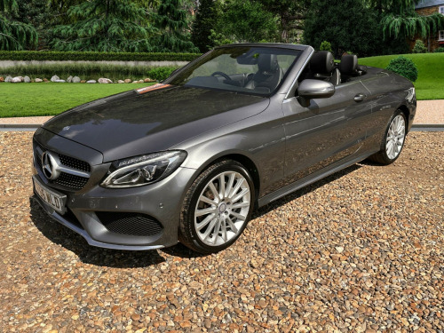 Mercedes-Benz C-Class  2.1 C220d AMG Line Cabriolet G-Tronic+ 4MATIC Euro 6 (s/s) 2dr