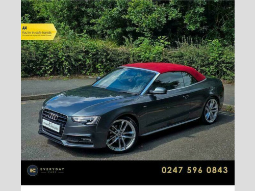 Audi A5  2.0 TFSI S line Special Edition Convertible S Tronic Quattro (s/s) 222 Bhp 