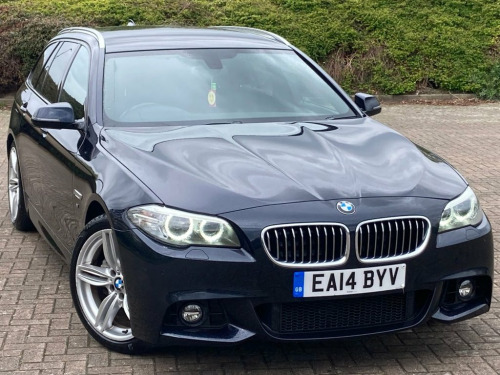BMW 5 Series  2.0 520D M SPORT TOURING 5d 181 BHP FULL HEATED LE