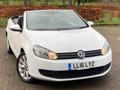 Volkswagen Golf  2.0 TDI BlueMotion Tech SE Cabriolet 2dr Diesel DS