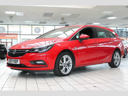 Vauxhall Astra  1.4i Turbo SRi Sports Tourer 5dr Petrol Auto Euro 