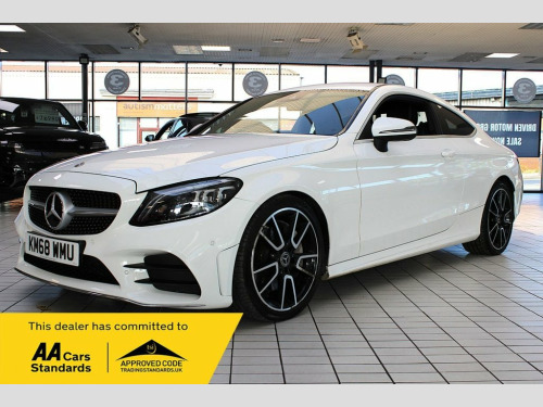 Mercedes-Benz C-Class  2.0 C300d AMG Line (Premium) Coupe 2dr Diesel G-Tr