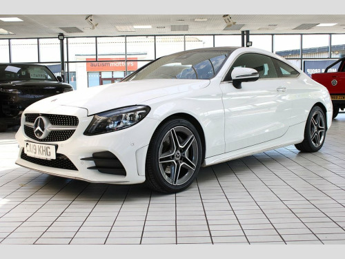 Mercedes-Benz C-Class C200 1.5 C200 MHEV AMG Line (Premium Plus) Coupe 2dr Pe