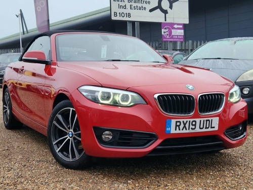 BMW 2 Series  1.5 218i GPF Sport Convertible 2dr Petrol Auto Eur