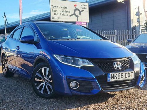 Honda Civic  1.6 i-DTEC SE Plus (Navi) Hatchback 5dr Diesel Man