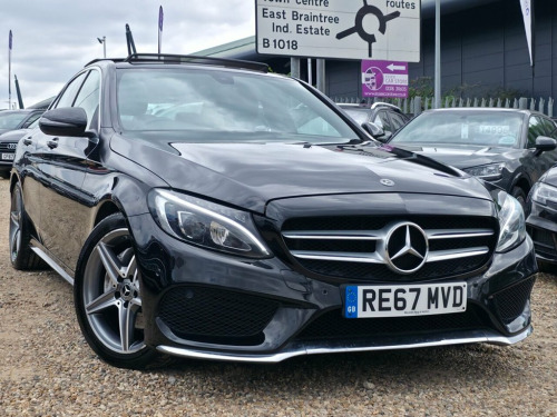 Mercedes-Benz C-Class  2.1 C220d AMG Line (Premium) Saloon 4dr Diesel G-T