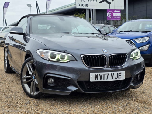 BMW 2 Series  2.0 225d M Sport Convertible 2dr Diesel Auto Euro 