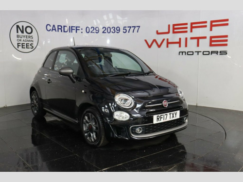 Fiat 500  1.2 S 3dr (AIRCON, BLUETOOTH, HALF LEATHER)