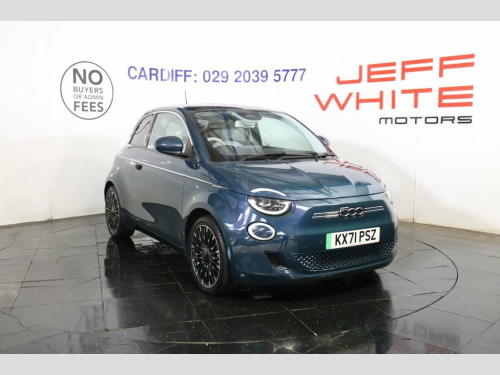 Fiat 500  42kWh La Prima 3dr Auto (SAT NAV, FULL LEATHER) 