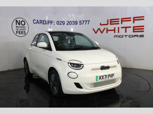 Fiat 500  42kWh Icon 3dr Auto (PAN ROOF, SAT NAV)