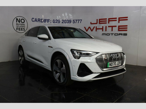 Audi E-Tron  95KWH SPORTBACK QUATTRO 55 S LINE 5dr auto (21*ALL
