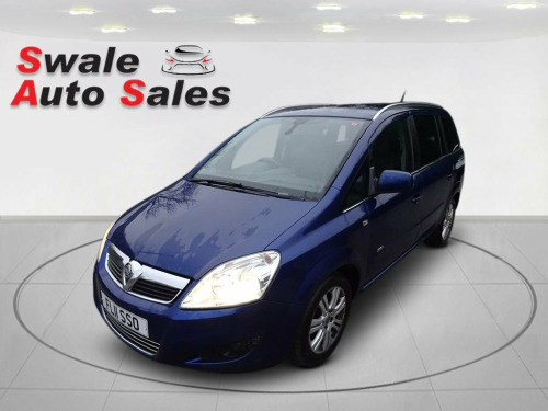 Vauxhall Zafira  1.8 16V Design 5dr 7 seats Petrol FOR SALE WITH 12