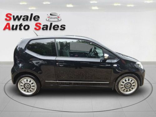 Volkswagen up!  1.0 up! Black Hatchback 3dr Petrol FOR SALE WITH 1