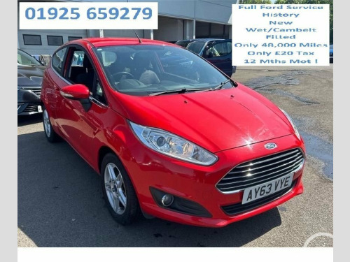 Ford Fiesta  1.0T EcoBoost Zetec Hatchback 3dr Petrol Manual Eu