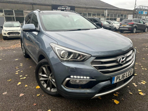 Hyundai Santa Fe  2.2 CRDi Blue Drive Premium SE Auto 4WD Euro 6 (s/s) 5dr (7 Seat)