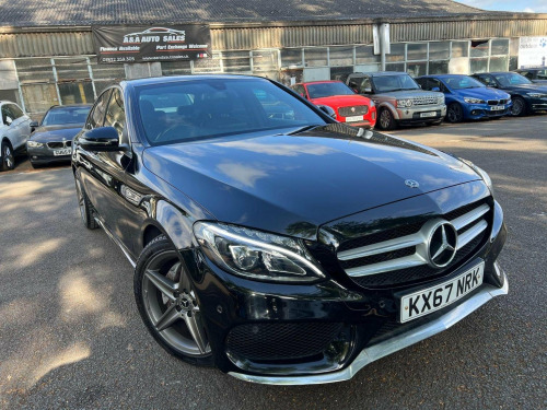 Mercedes-Benz C-Class  2.1 C220d AMG Line G-Tronic+ Euro 6 (s/s) 4dr