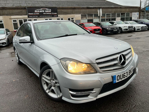 Mercedes-Benz C-Class C180 1.6 C180 AMG Sport G-Tronic+ Euro 6 (s/s) 4dr 