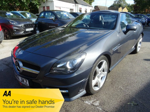 Mercedes-Benz SLK SLK200 1.8 SLK200 BlueEfficiency AMG Sport Convertible 2d