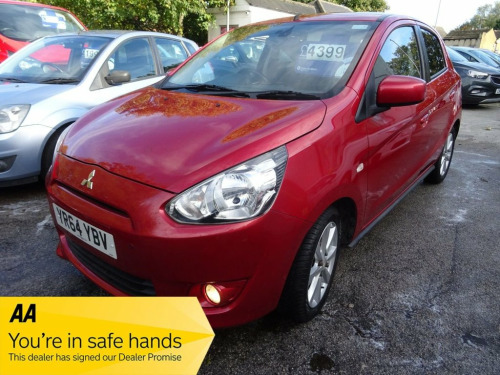 Mitsubishi Mirage  1.2 3 Hatchback 5dr Petrol Manual Euro 5 (s/s) (79