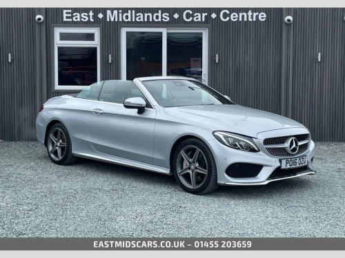 Mercedes-Benz C-Class C300 2.0 C300 AMG Line Cabriolet 2dr Petrol G-Tronic+ E