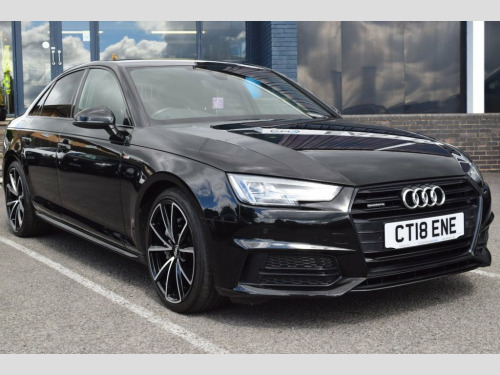 Audi A4  2.0 TDI QUATTRO BLACK EDITION 4d 188 BHP