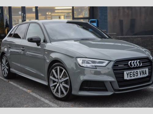 Audi A3  2.0 TFSI 40 Black Edition Sportback 5dr Petrol S T