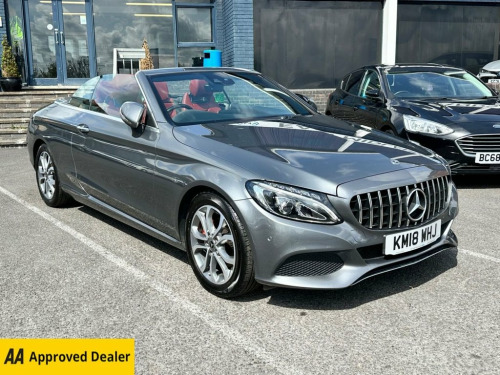 Mercedes-Benz C-Class C200 2.0 C200 Sport Cabriolet 2dr Petrol G-Tronic+ Euro