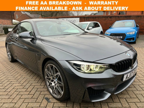 BMW M4  3.0 M4 COMPETITION 2d 444 BHP HEAD UP DISPLAY+HK+R