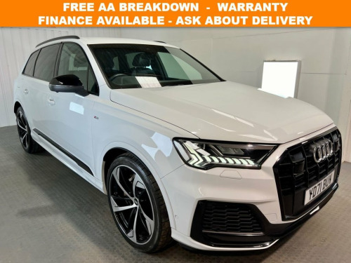 Audi Q7  3.0 TFSI E QUATTRO S LINE BLACK EDITION 5d 376 BHP