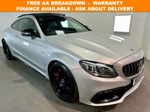 Mercedes-Benz C-Class  4.0 AMG C 63 S PREMIUM PLUS 2d 503 BHP PAN ROOF + 