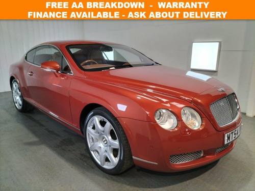 Bentley Continental  6.0 GT 2d 550 BHP HEATED SEATS+ SAT NAV + F&R 