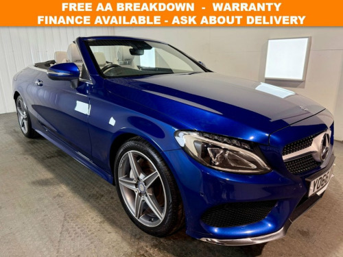 Mercedes-Benz C-Class  2.1 C220d AMG Line Cabriolet 2dr Diesel G-Tronic+ 