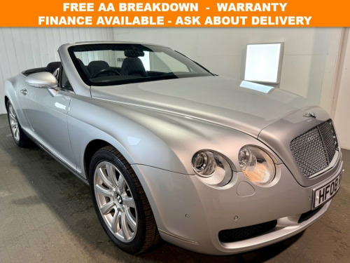 Bentley Continental  6.0 W12 GTC Convertible 2dr Petrol Auto 4WD Euro 4