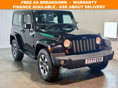 Jeep Wrangler  2.8 CRD Sahara SUV 2dr Diesel Auto 4WD Euro 5 (197 
