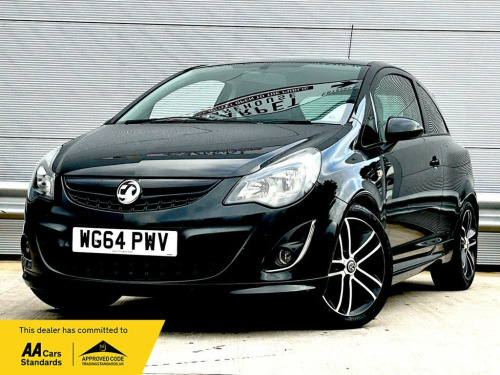 Vauxhall Corsa  1.4T 16V Black Edition Hatchback 3dr Petrol Manual