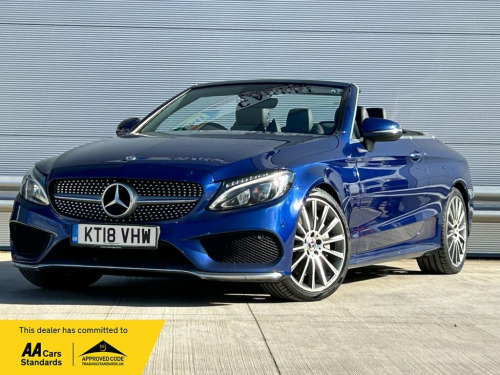 Mercedes-Benz C-Class  2.1 C250d AMG Line (Premium Plus) Cabriolet 2dr Di