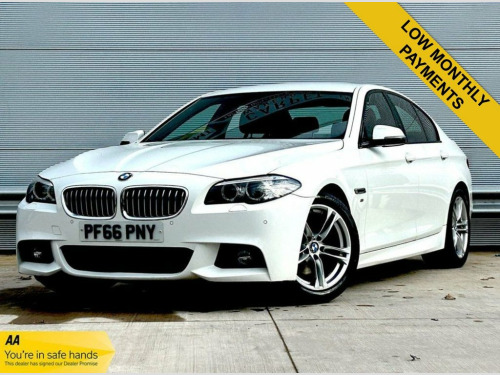 BMW 5 Series  2.0 520d M Sport Saloon 4dr Diesel Auto Euro 6 (s/