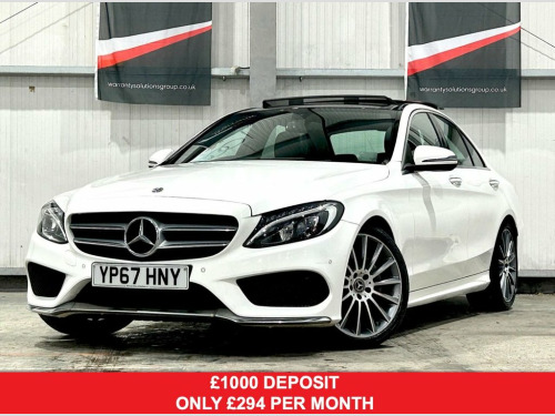 Mercedes-Benz C-Class  2.1 C220d AMG Line (Premium) Saloon 4dr Diesel G-T