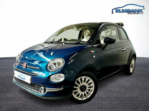 Fiat 500C  1.2 LOUNGE 2d 69 BHP 4 SERVICE STAMPS - UPTO 48 MP