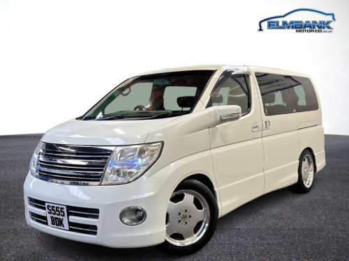 Nissan Elgrand  0l TWIN SLDING DOORS - NEW ALLOYS